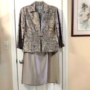 Ladies sheath dress with jacket